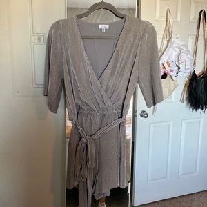 Tobi Silver Romper